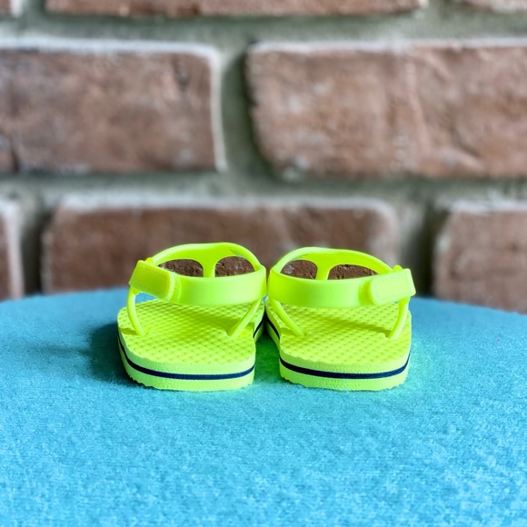 0-3M Gap Neon Yellow Sandals - Picture 5 of 8